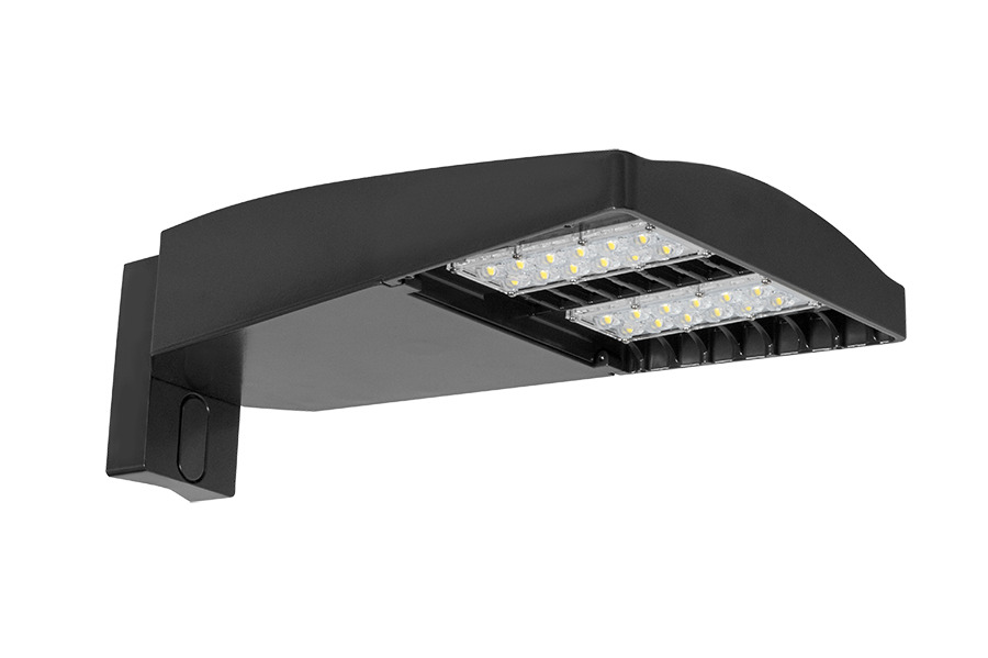 LOT3T160N/D10/UPA LotBlaster Type III Area Lighting With 0 to 10 VDC Dimmable Driver, 157 W Fixture, 120/208/240/277 V AC, Bronze Housing