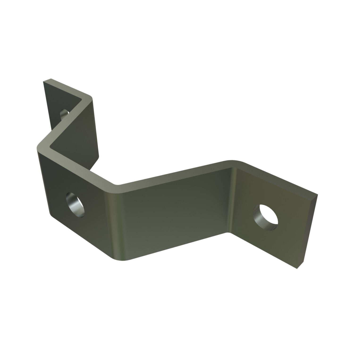 P1205-EG Wall Ladder Bracket, 1-5/8 in W x 1/4 in THK, HRPO Steel