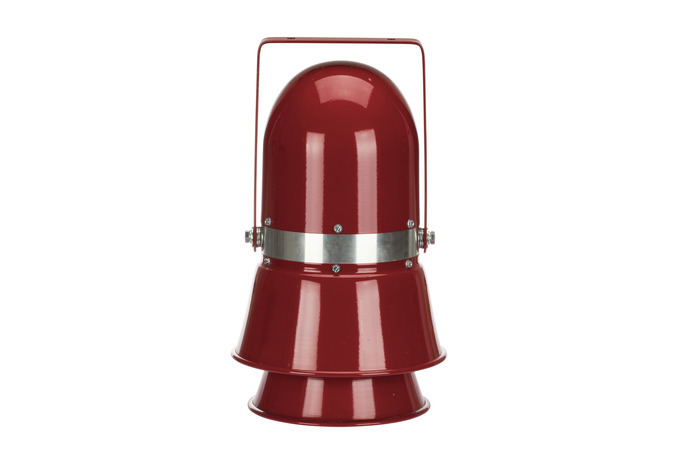 TA315-1N5 Tork Alert Motor Driven Weatherproof Warning Siren, 120 V AC/DC, 2.5 A, 117 dB/10 ft Sound, Outdoor, Red