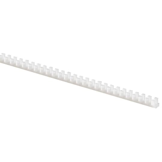 GSNY-128-9-C Color-Keyed Molded Grommet, 12-3/4 in L, 0.086 to 0.128 in THK Panel, Nylon/Polyamide 6.6
