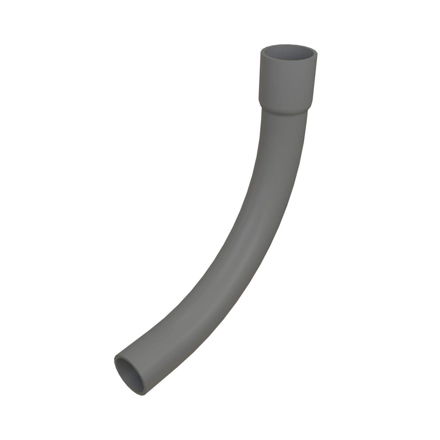 926014 Belled End Conduit Elbow, 4 in Trade, 90 deg, PVC