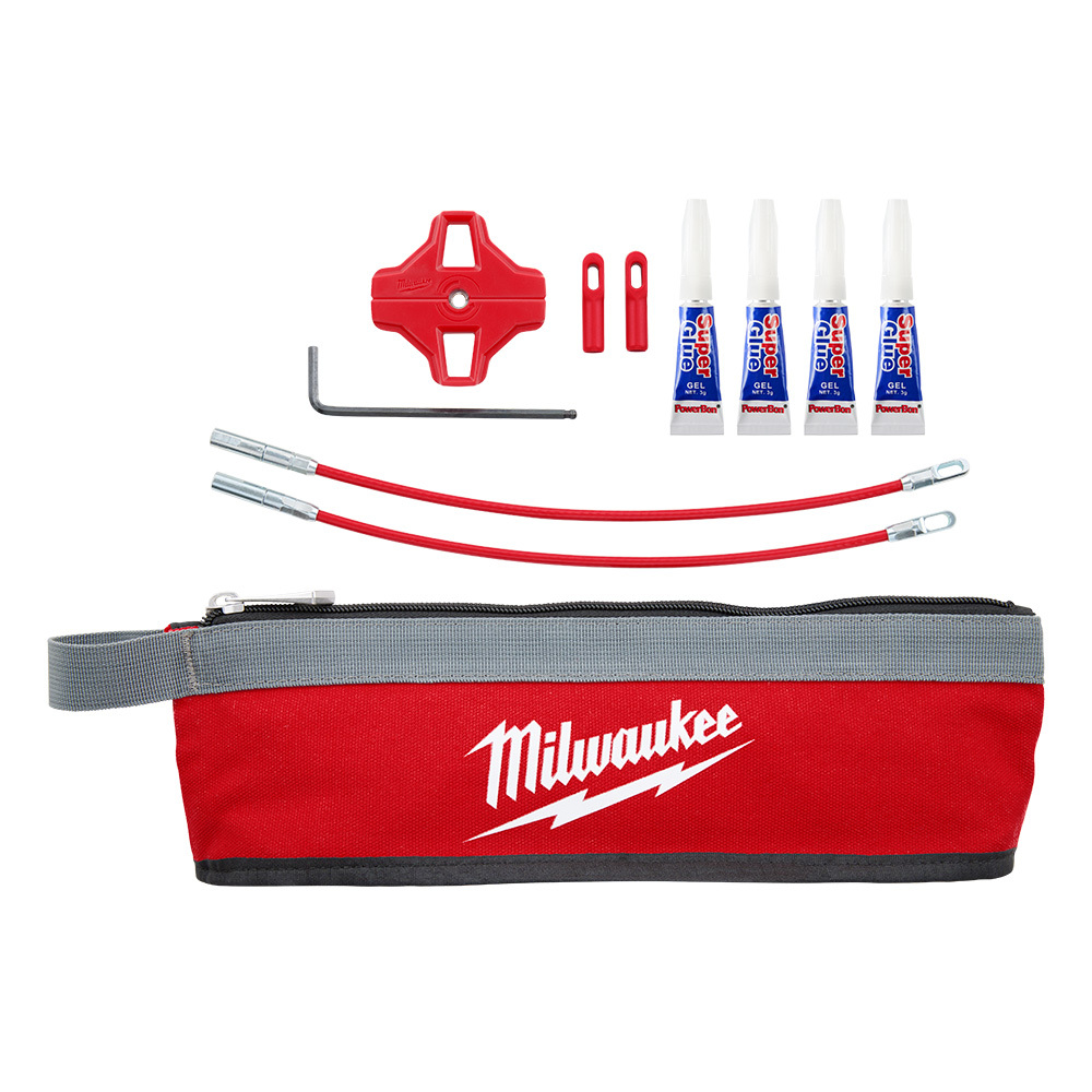 48-22-4169 Fish Tape Repair Kit, For Use With 50 ft, 100 ft and 200 ft Polyester Fish Tapes, Steel