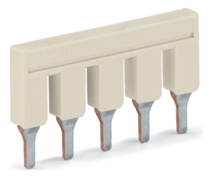 2006-405 Insulated Push-In Jumper Bar, 0.748 in H x 1.39 in W x 0.161 in D