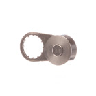 Twist lever for position switch 3SE51 metal lever form a 27 mm long, step 9 mm with stainless steel roller 19 mm