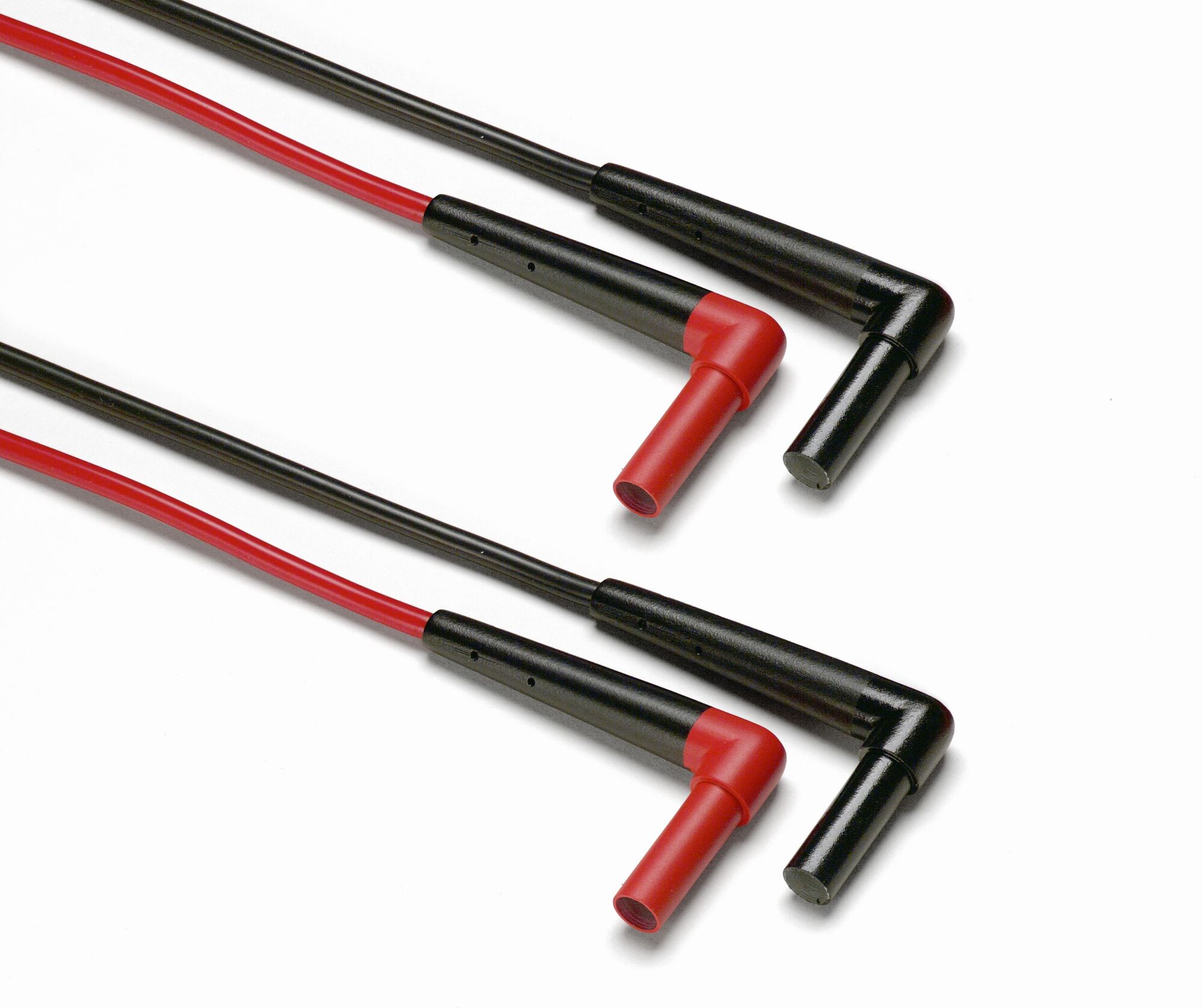 TL222 SureGrip Test Lead Set, 2 Pieces, For Use With Electrical Tester, Silicone