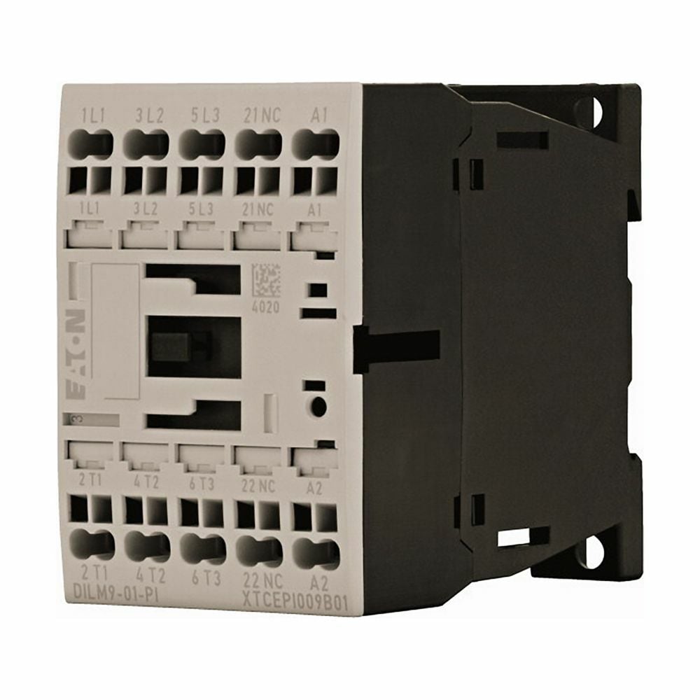 XTCEPI009B01A IEC Contactor, 110 V at 50 Hz, 120 V at 60 Hz V Coil, 3 Poles