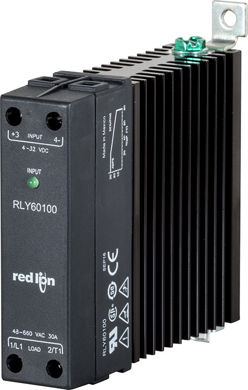 RLY6 - 30 A Single Phase DIN Rail Mount Solid State Relay