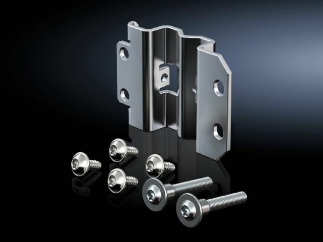 8617500 Internal Baying Bracket, For Use With VX25 600 mm W Baying Enclosure System and Baying Base/Plinth Component, Carbon Steel