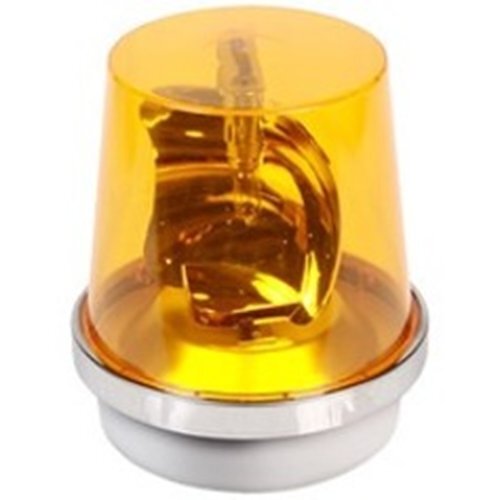 53A-G1 53 Series Weatherproof Rotating Beacon, 24 V DC, Incandescent Lamp, 6 in Dia, Screw Mount, Amber