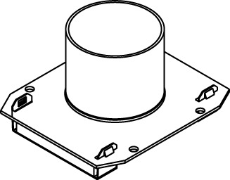 2Gang 2IN Conduit Housing Assy