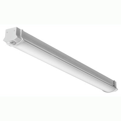 WL4 40L EZ1 LP835 4ft LED Wall Bracket, Surface Mount, 4000 LM, 3500K, 39W, 1pct Dim