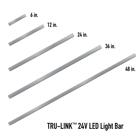 TRU-LINK 24V Light Bar - 3000K, 48 in., Black, 90+ CRI