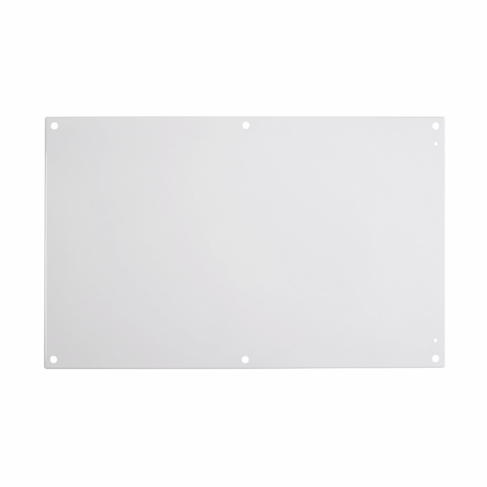 AWF3630P Flat Enclosure Back Panel, 27 in W x 33 in H, Steel, White