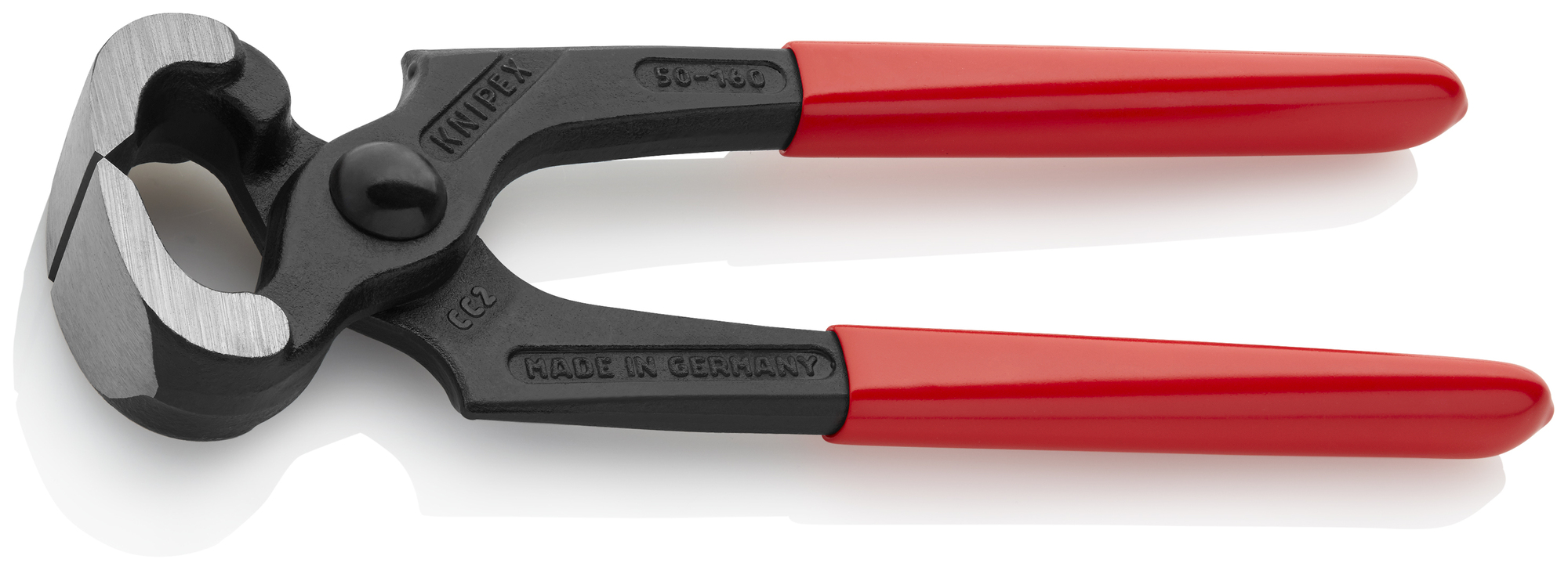 Carpenters' End Cutting Pliers, 6 1/4 in., Plastic Coating, Polished