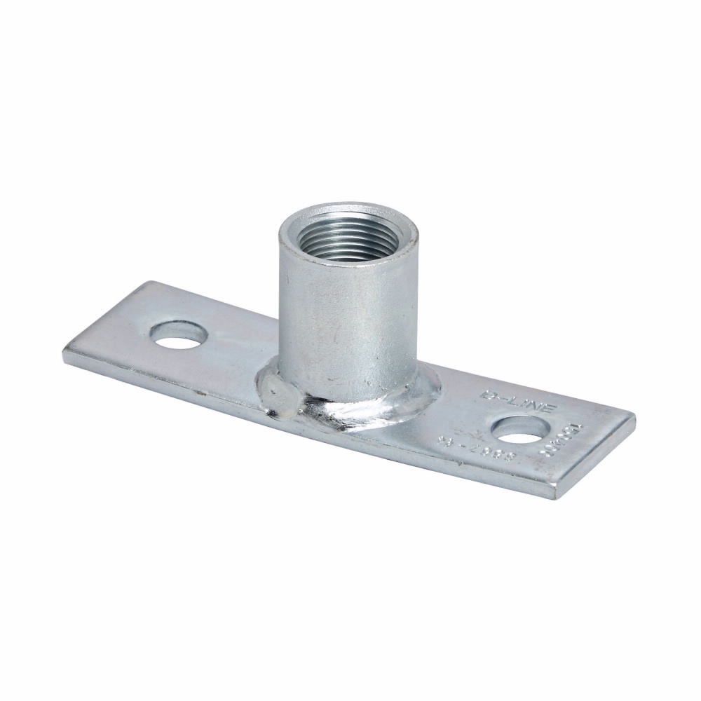 B587-3/4ZN Pipe Coupling Fitting, 3/4 in L x 5-3/8 in W, Steel