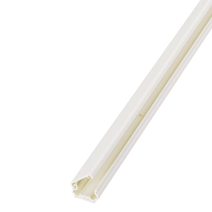 LDPH3WH10-A Pan-Way 2-Piece Latching Power Rated Tamper-Resistant Non-Metallic Raceway, 10 ft L x 0.77 in W x 0.41 in H, 1 Channel, PVC