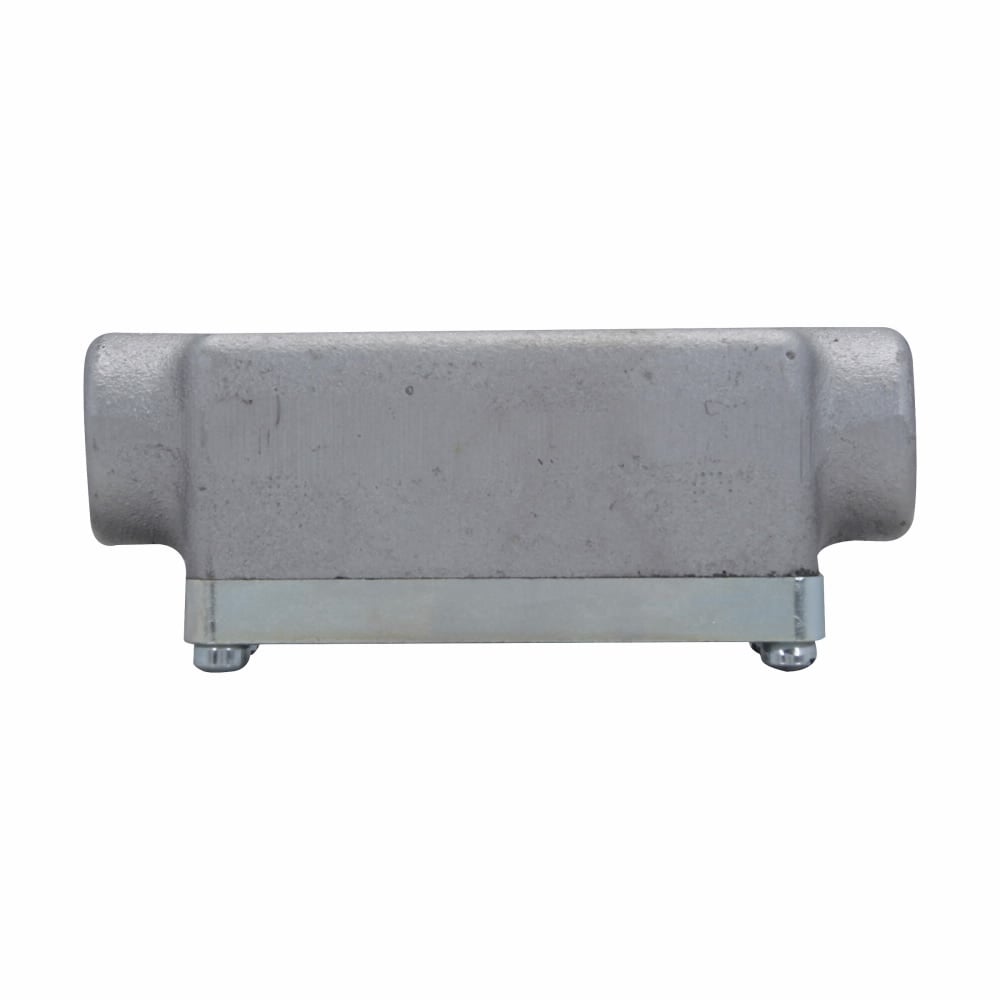 OEC3SA Condulet Dust-Ignitionproof Explosionproof Conduit Body With Cover, 1 in Hub, Copper-Free Aluminum, Electro-Galvanized/Aluminum Acrylic Painted