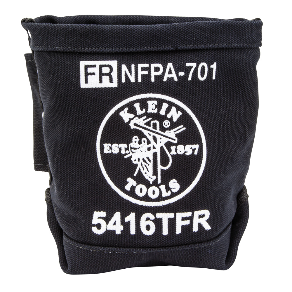 5416TFR 3-Pocket Tunnel Connection Bolt Bag, Canvas, Black