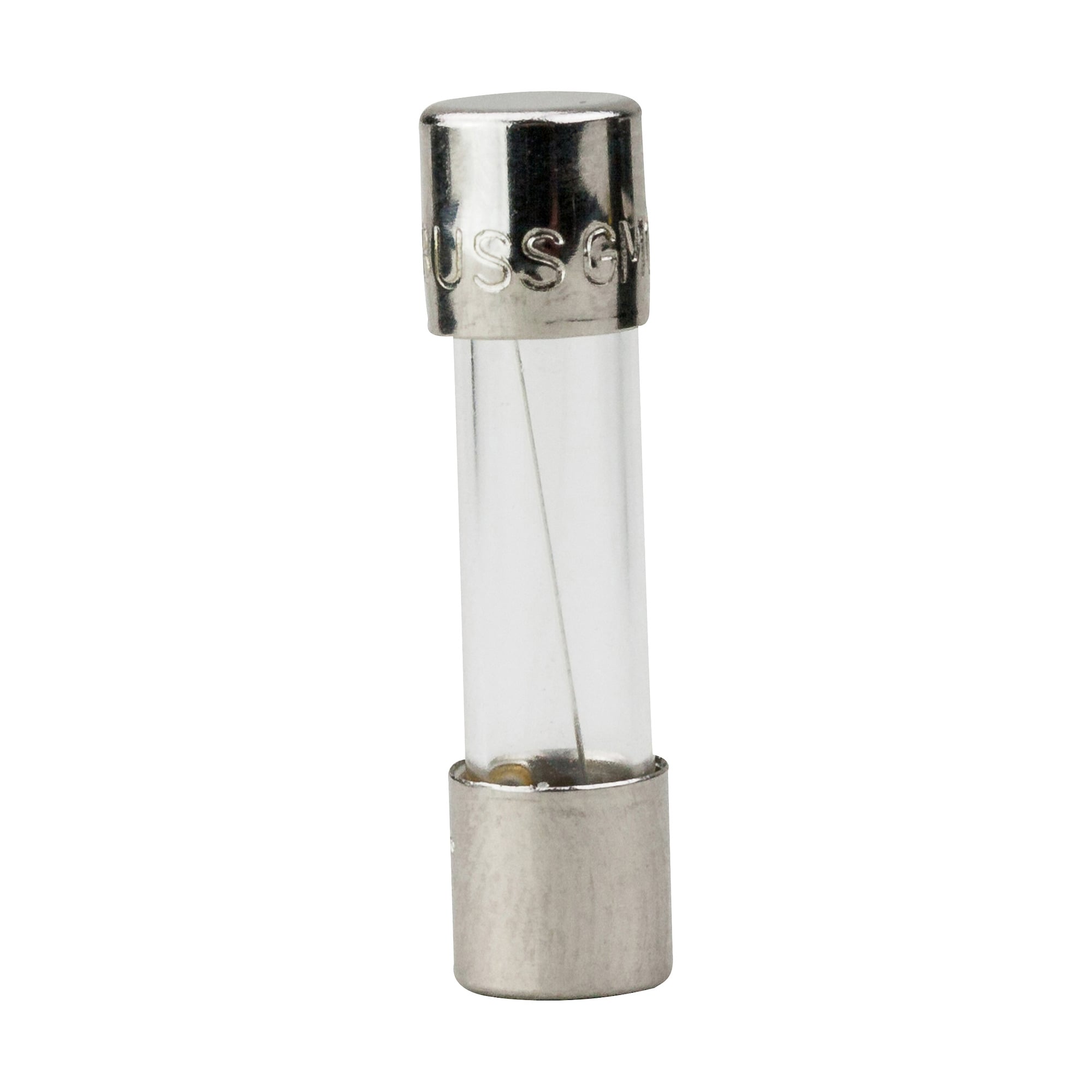 S506-1-R Low Breaking Time Delay Fuse With Nickel Plated Brass End Caps, 1 A, 250 V AC, 35 A, Cylindrical Body