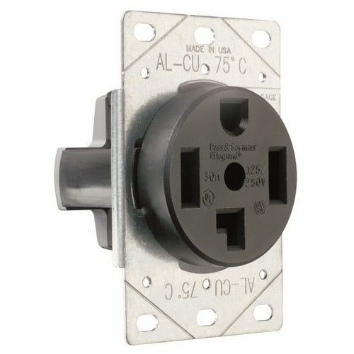 3864 Straight Blade Receptacle 30 Amp, 125/250V