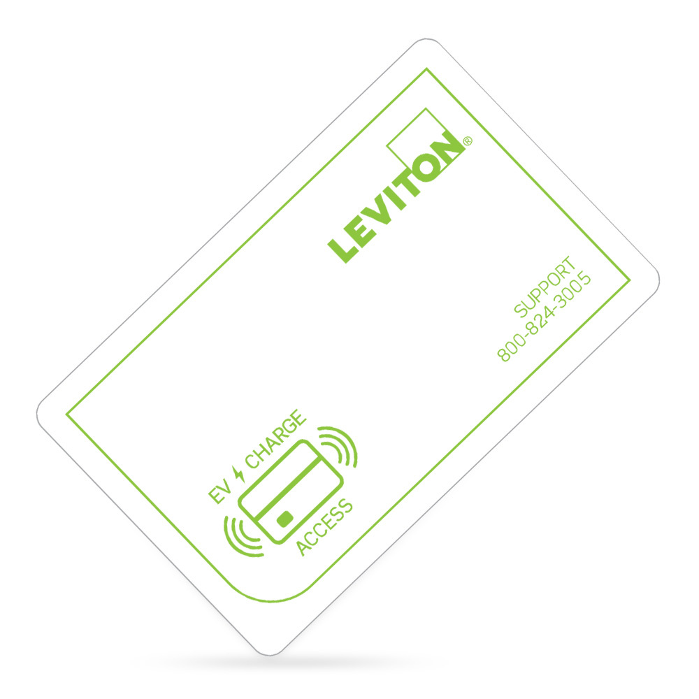 ERFID Level 2 Access Card, For Use With EV320 and EV480 Electric Vehicle Charging Stations