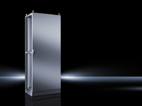 8450680 TS/TS8 Compact Baying Enclosure System With Single Door, 31 in W x 24 in D, NEMA 3R/4X/IP66/IK09 NEMA Rating, Stainless Steel