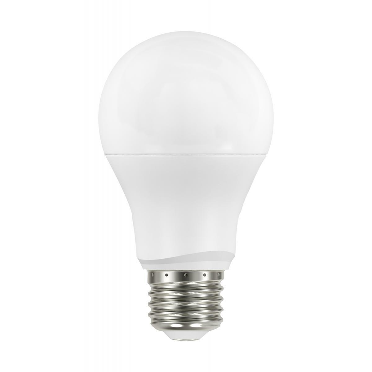 S11421 Type A Dusk to Dawn Non-Dimmable LED Lamp, 8 W, 60 W Incandescent Equivalent, E26 Lamp, A19 Shape, 800 Lumens