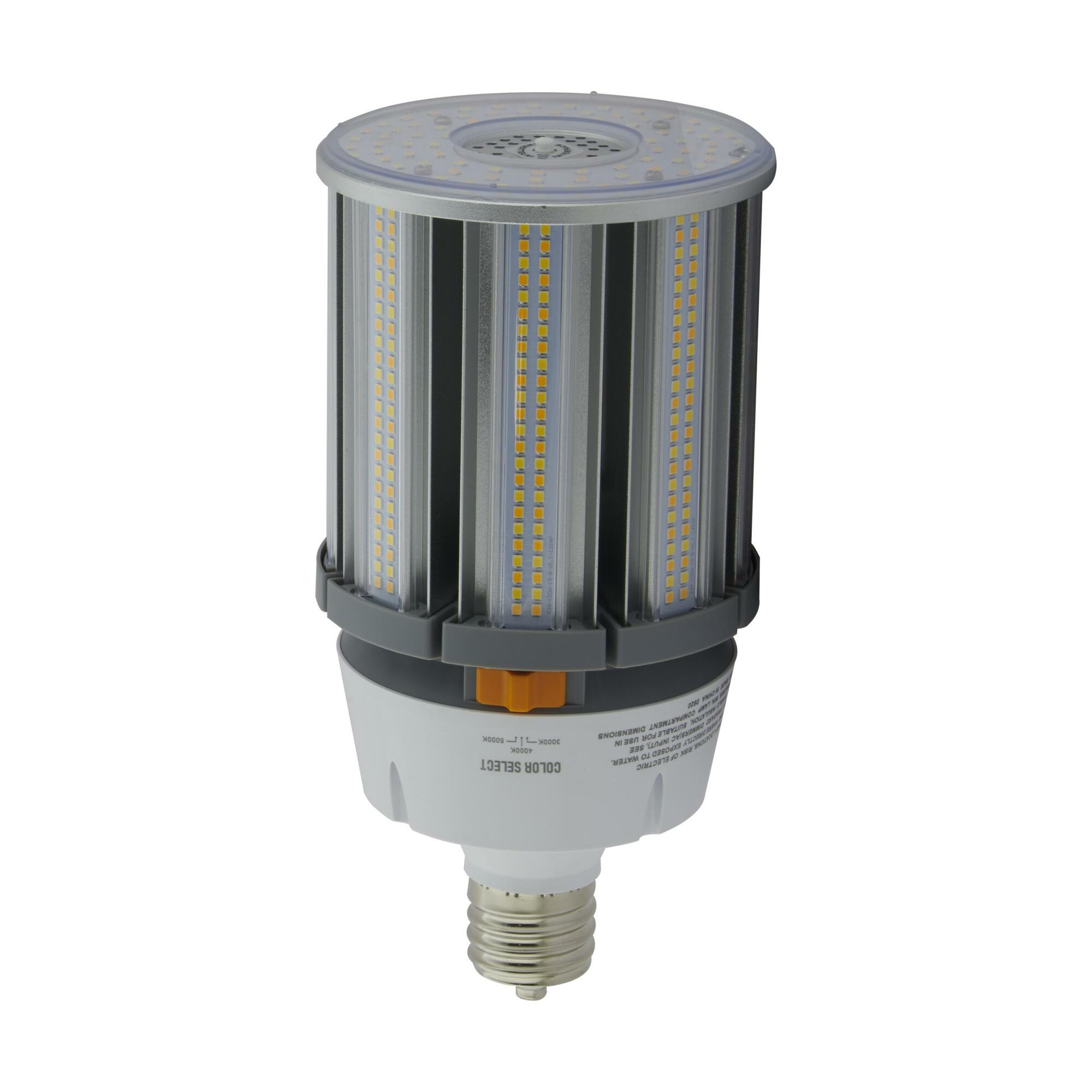 S13144 Smart Dimmable LED HID Replacement Lamp, 100 W, 500 W Incandescent Equivalent, EX39 Lamp, ED17 Shape, 14000 Lumens