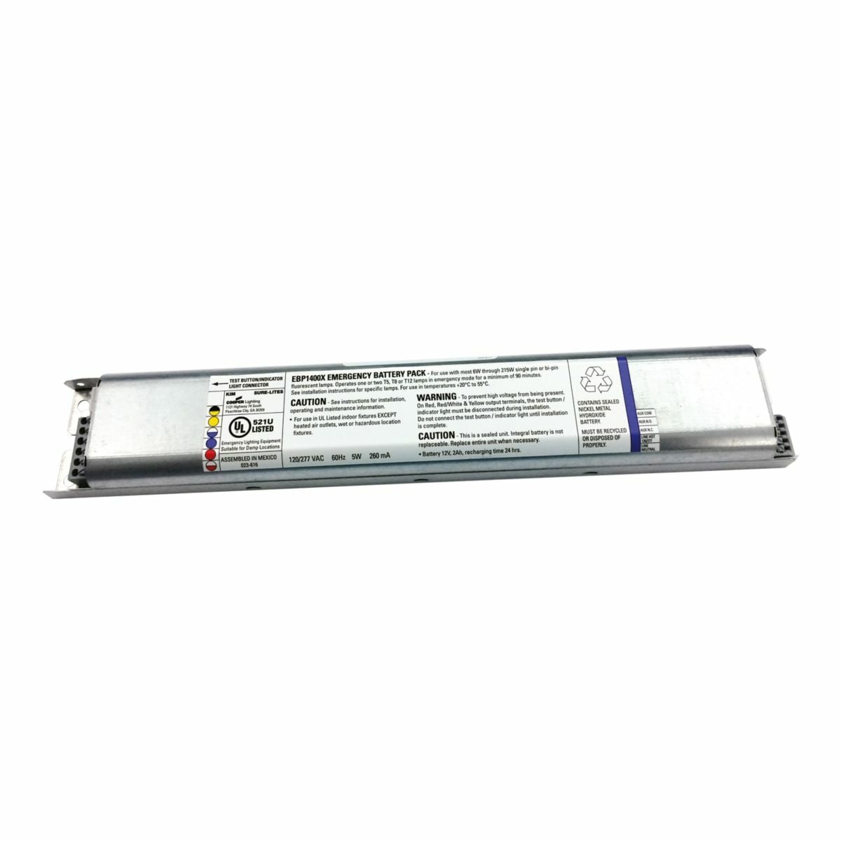 EBP1400 Sure-Lites Emergency Battery Pack, 120/277 V Nominal