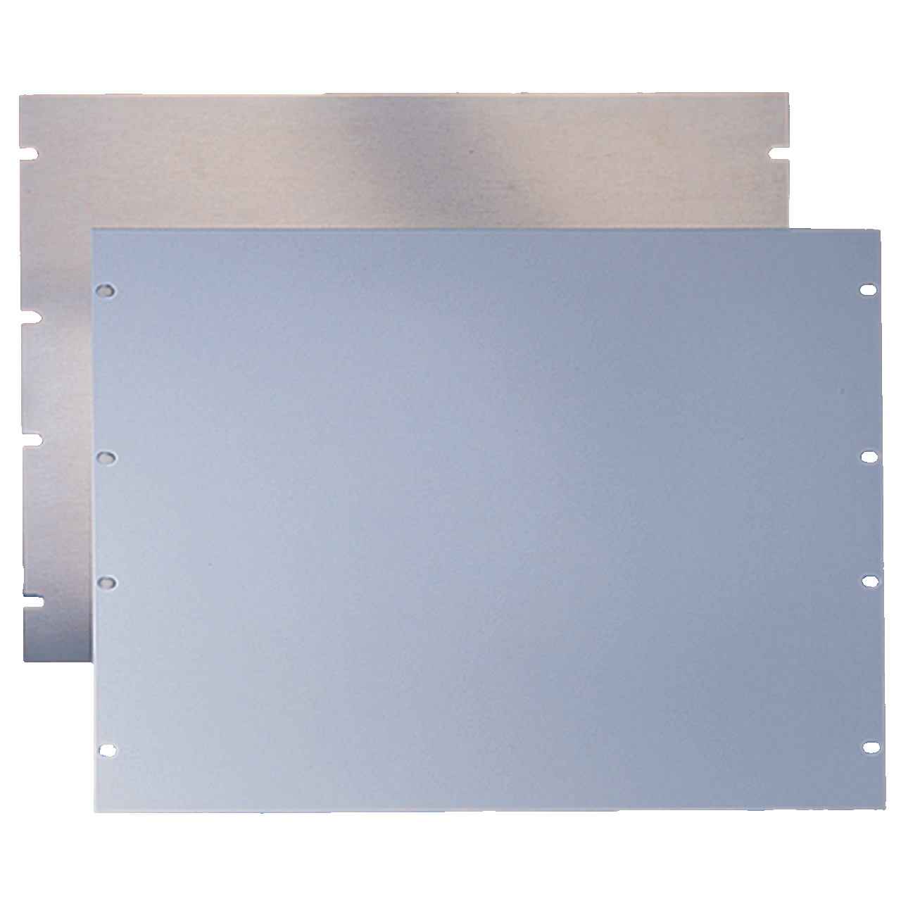 P19RP10UA ProLine P20 Flat Rack Panel, 19 in H x 1/8 in D, Aluminum
