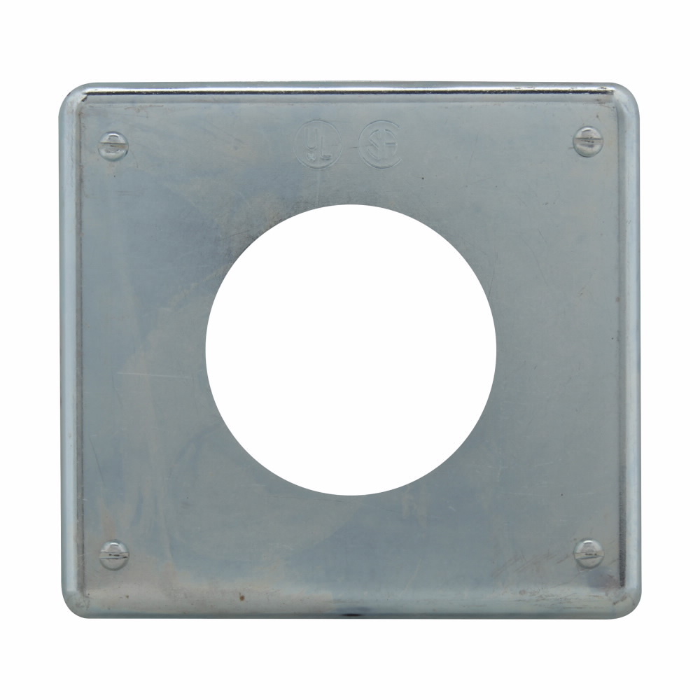 S612 Receptacle Cover, Sheet Steel