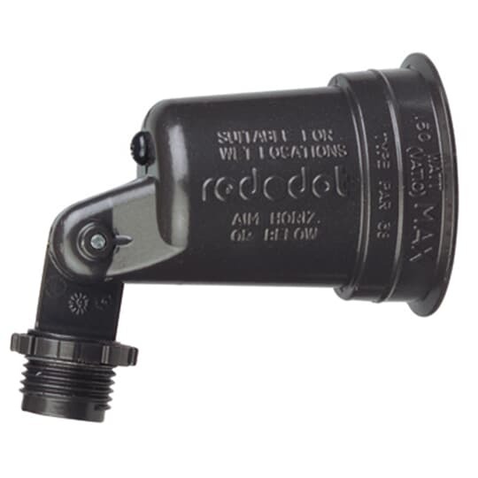 S500BRE-RL Red Dot 1-Lamp Swivel Lampholder, 150 W Lamp