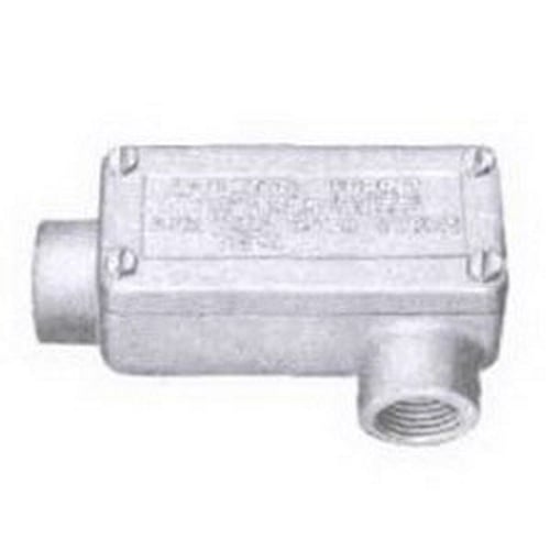 ERLL50 Unilets LL-Style Dust-Ignitionproof Explosionproof Conduit Outlet Box With Cover, 1/2 in, Triple Coated
