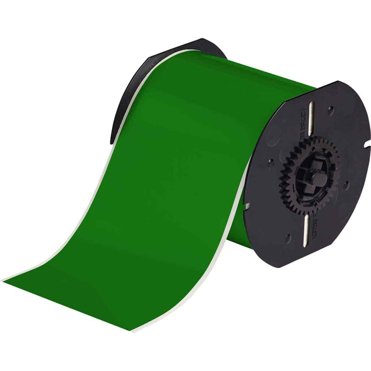 B30C-4000-595-GN B30 Thermal Transfer Vinyl Tape, 4 in W, Green, B-595 Vinyl
