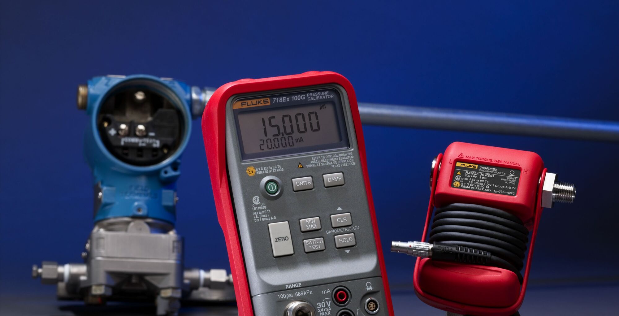 FLUKE-718-1G Calibrator Pressure Calibrator