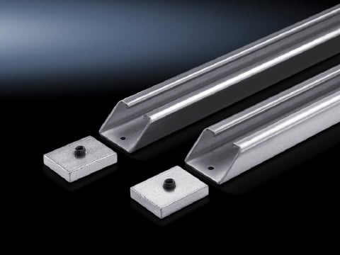 4333180 Cross Brace, For Use With TS, SE Series 71 in W Mounting Plates, Sheet Steel