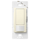 Lutron Maestro Motion Sensor Switch, No Neutral Required, 150W LED, Single Pole, Biscuit