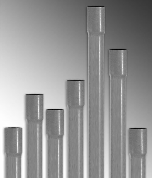 8120 Rigid Schedule 40 PVC Conduit, 5 inch diameter, 10 ft