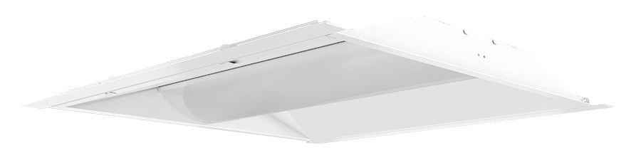 RTLED2X2-19YNW/D10/MVS Retrofit Troffer With 0 to 10 VDC Dimming Driver, Microwave Sensor, 19 W Fixture, 120/208/240/277 VAC, Steel Sheet Metal Housing