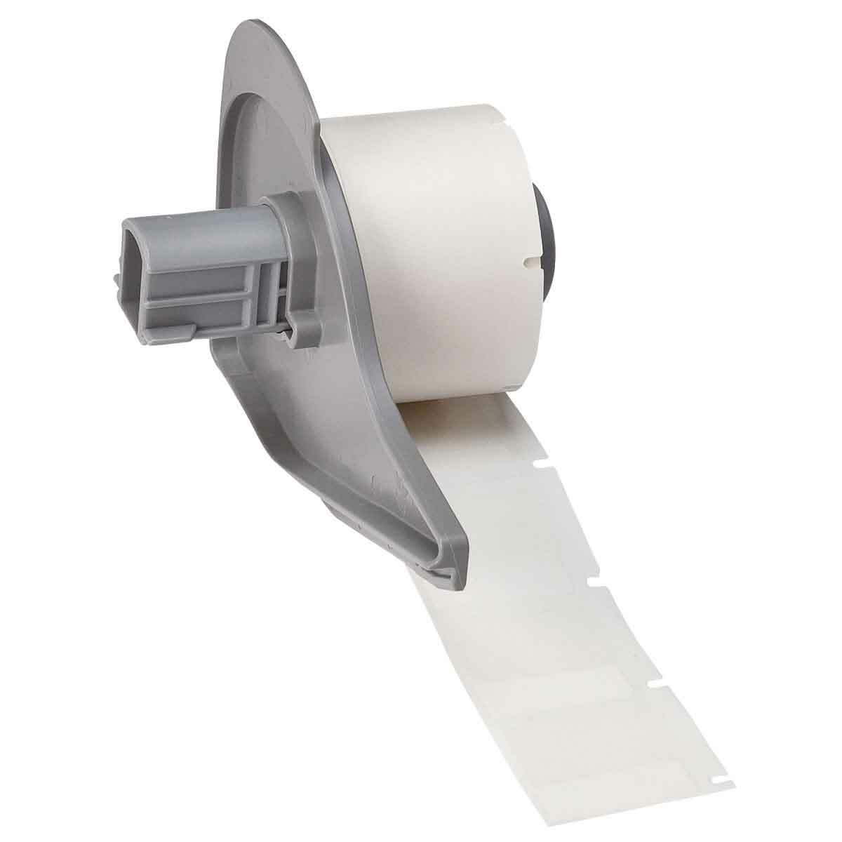 M7-19-427 Self-Laminating Wire and Cable Label, White/Clear, Vinyl