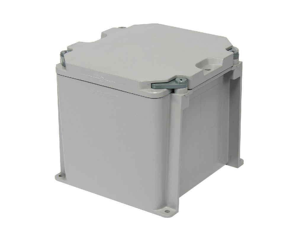 277005 Scepter JBOX Conduit Junction Box, 6 x 6 x 6 in, 255 cu-in Capacity, For Use With Rigid Non Metallic Conduit System, PVC