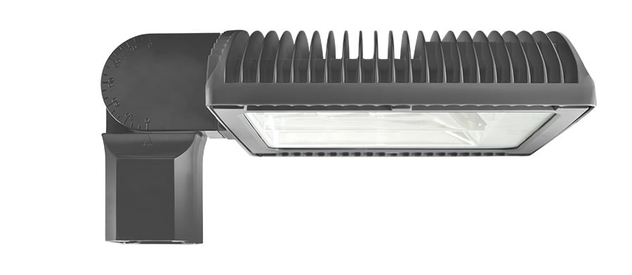 ALED3T150SF/PCS ALED Type III Optic Area Lighting With Slipfitter, 155 W Fixture, 120 VAC, Bronze/Polyester Powder Coated Housing