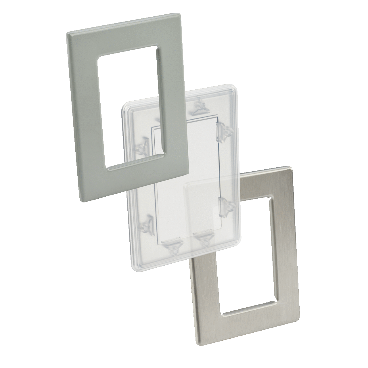 APWK53NF A80SW/A80W Non-Metallic Window Kit, 5 in H x 3 in W, 6.69 in H x 4.69 in W Cut Out, 7.5 in H x 5.5 in W x 0.31 in D, Steel, Medium Gray, Painted
