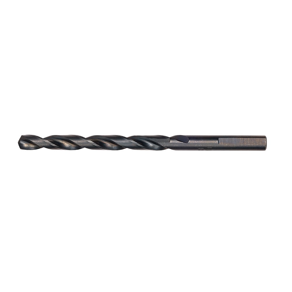 48-89-2722 Thunderbolt Secure-Grip General Purpose Jobber Length Drill Bit, 1/4 in Drill - Fraction, 0.25 in Drill - Decimal Inch, 135 deg Point, HSS, Black Oxide