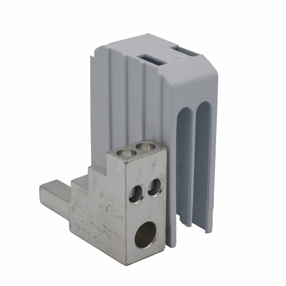 CCP2-MW1-3C Multi-Wire Lug Kit, For Use With UL 98 30/60 A Non-Fused Disconnect Switches, 600 V AC, 125 V DC, 100 A, 60 Hz, 200 kA Short Circuit rating