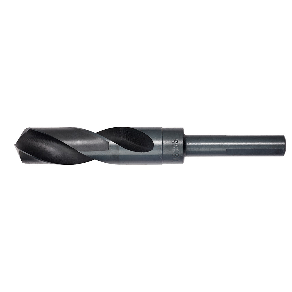 48-89-2750 Silver and Deming Drill Bit, 7/8 in Drill - Fraction, 0.875 in Drill - Decimal Inch, 1/2 in Shank, HSS