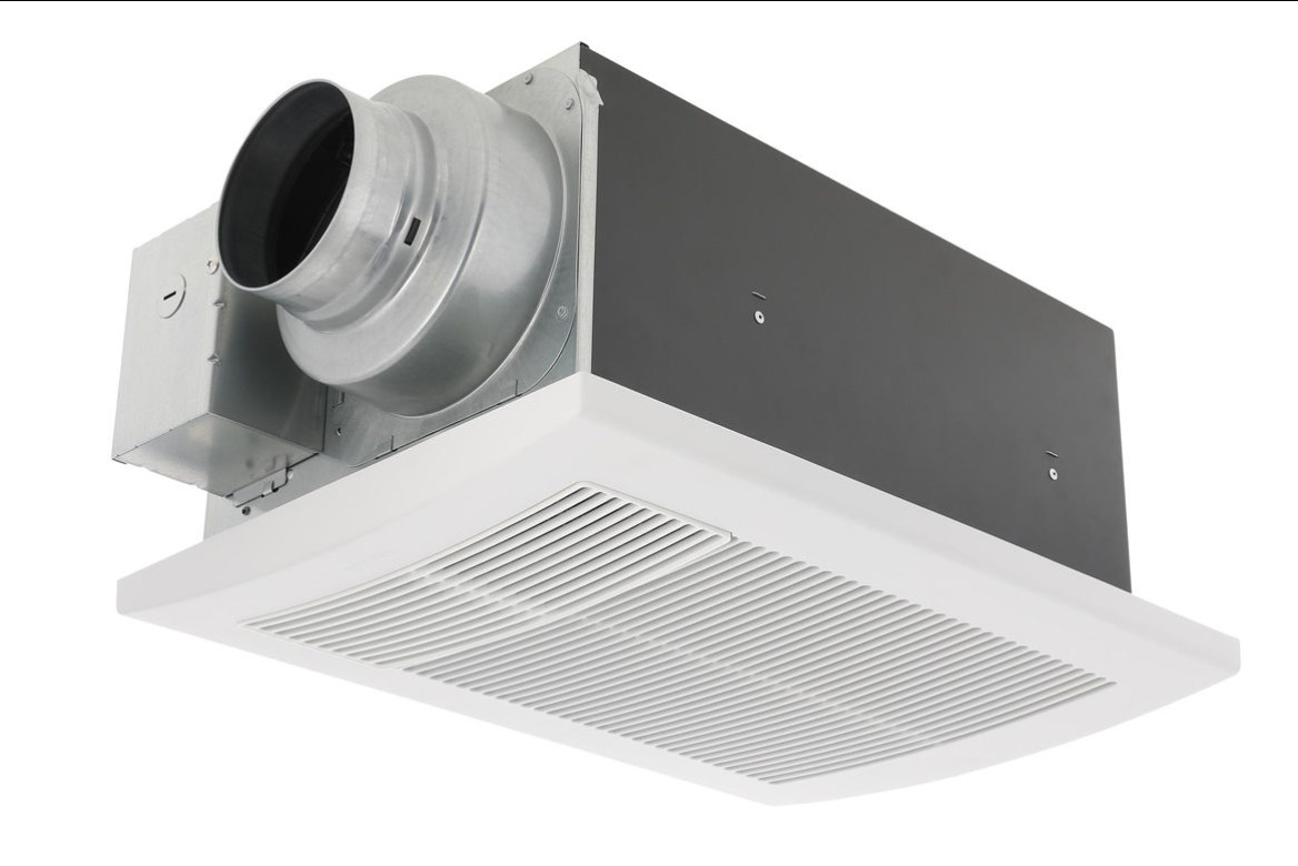 FV-0511VH1 WhisperWarm Heater Ventilation Fan, 50/80/110 cfm Flow Rate, 4 in, 6 in Dia Duct, 120 V, 1600 W