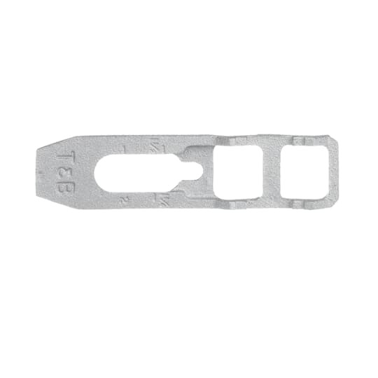 1351AL T&B Pipe Spacer, 1-1/4 in, For Use With 1-1/4, 1-1/2 and 2 in Rigid/IMC Conduits, Aluminum
