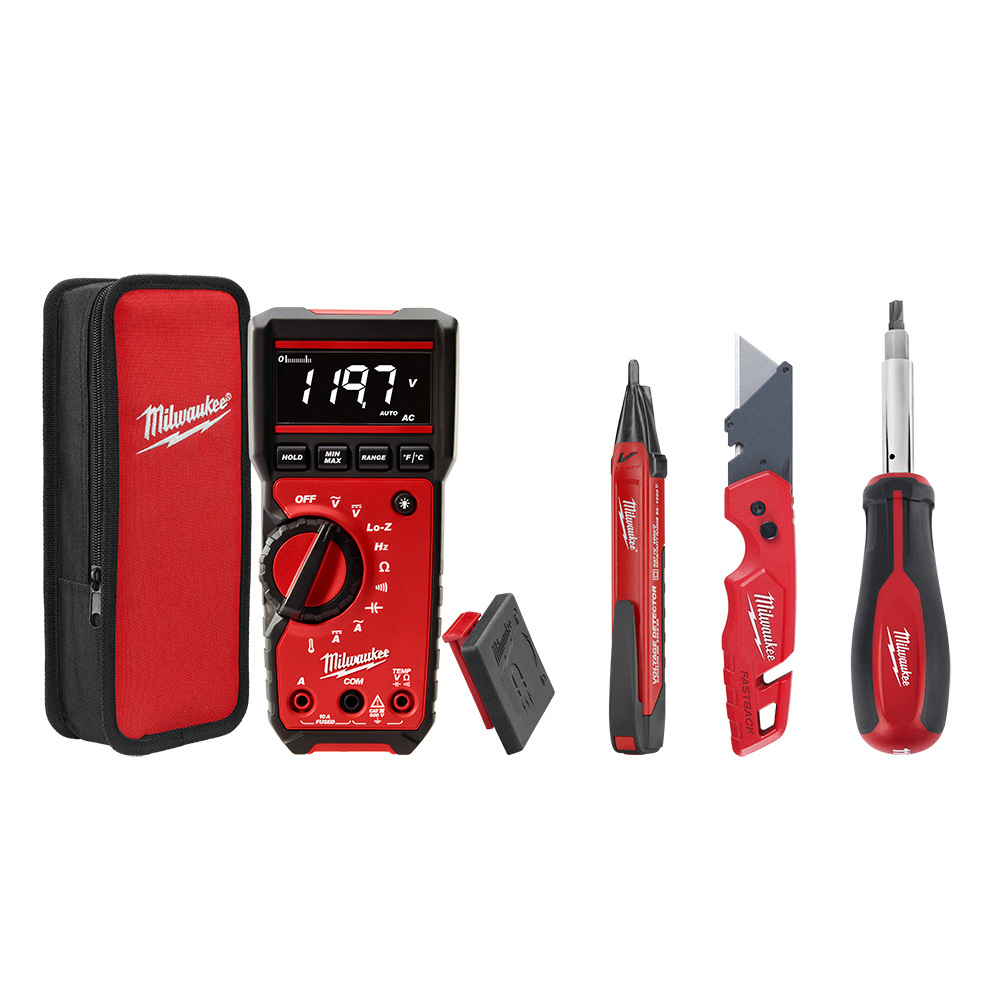 2220-20 Electrical Combo Kit, 4 Pieces, Plastic/Rubber