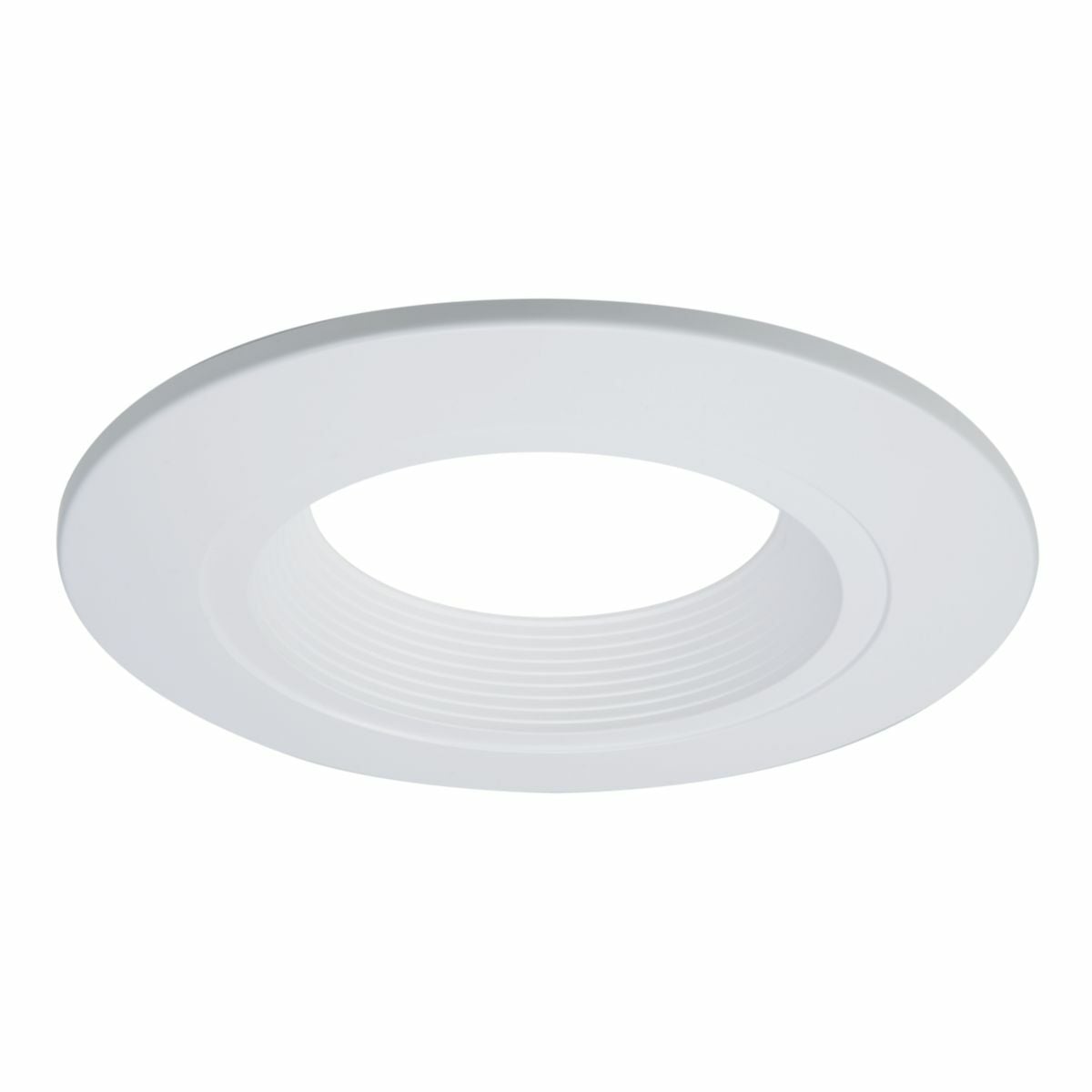 RL4TRMWHB Halo RL4 Dimmable Designer Trim, 4 in Dia Inside x 5.12 in Dia Outside, LED Lamp, For Use With RL46 Series 4 in LED Recessed Retrofit Module-Trim, Polycarbonate
